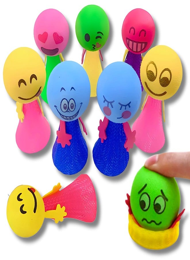VIBA® Jumping Elf Toy for Kids (Pack of 6)- Jump Toy Jumper Action Figure Birthday Return Gift, Multicolor Party Favor, Classroom Rewards & Goodie Bag Fillers (9cm x 4cm) - Image 1